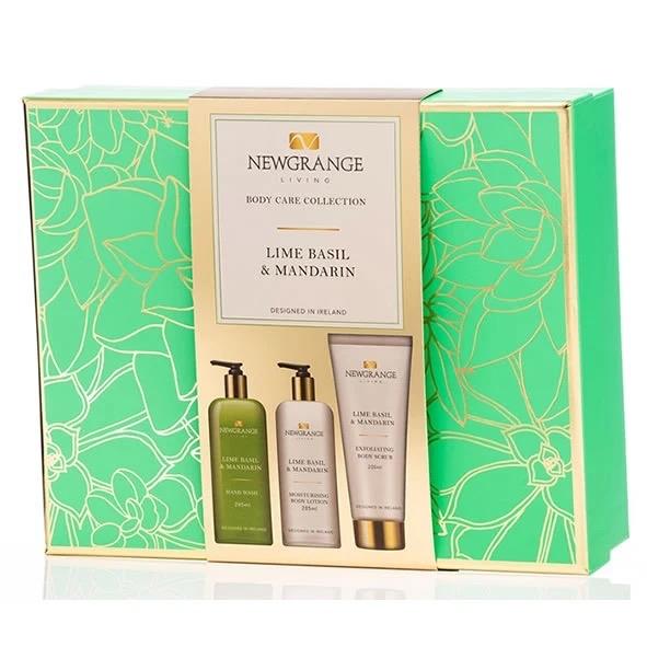 Newgrange Living - Body Care Collection Lime Basil & Mandarin set of 3