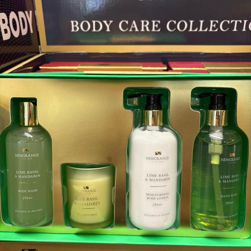 Newgrange Living - Body Care Collection Lime Basil & Mandarin set of 4