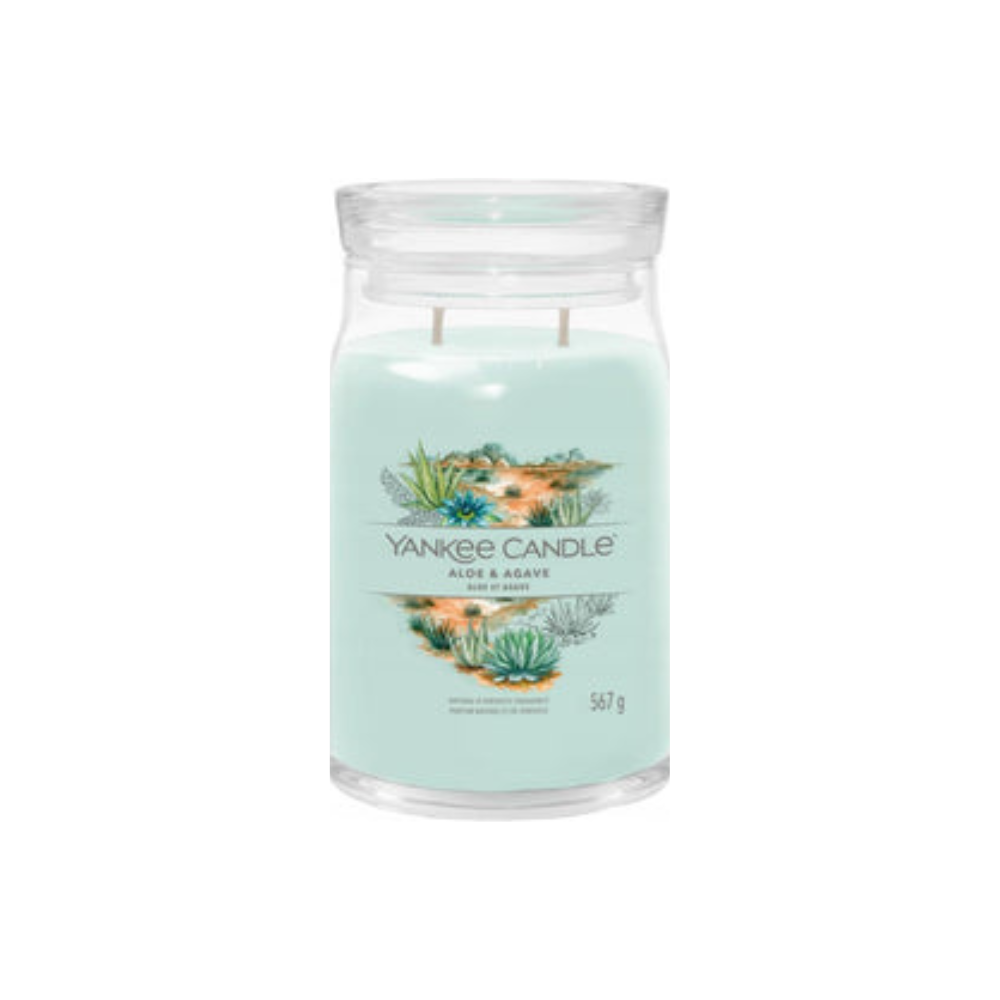 Yankee Candle - Aloe & Agave Large Jar (567g Jar)