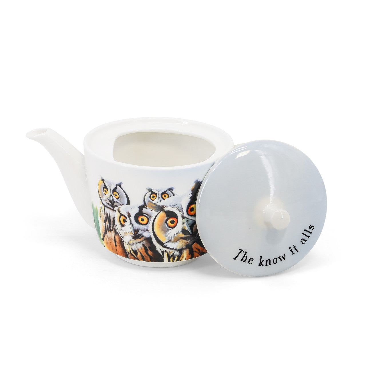 Tipperary Crystal - Beyond The Herd - Owl Teapot