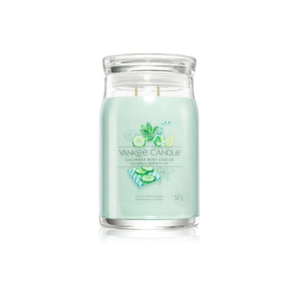 Yankee Candle - Cucumber Mint Cooler Large Jar (567g Jar)