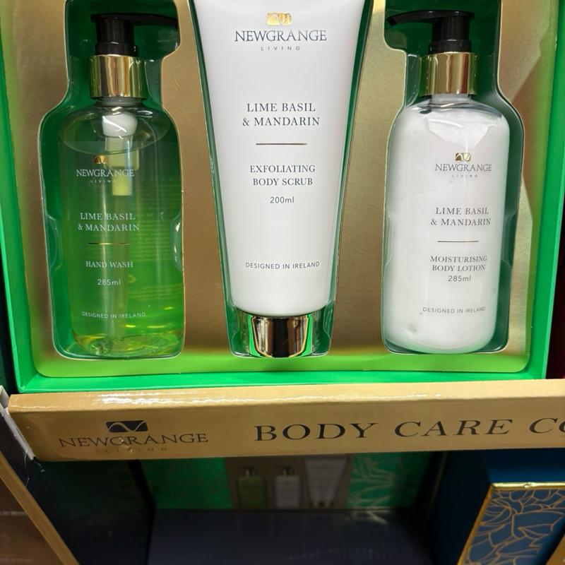 Newgrange Living - Body Care Collection Lime Basil & Mandarin set of 3