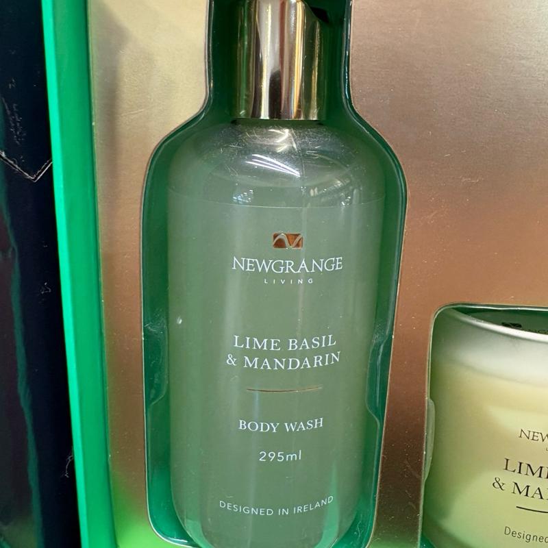 Newgrange Living - Body Care Collection Lime Basil & Mandarin set of 4