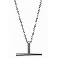 Newgrange Living - Silver T-Bar Pendant
