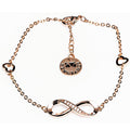 Newgrange Living - Rose Gold Infinity Bracelet