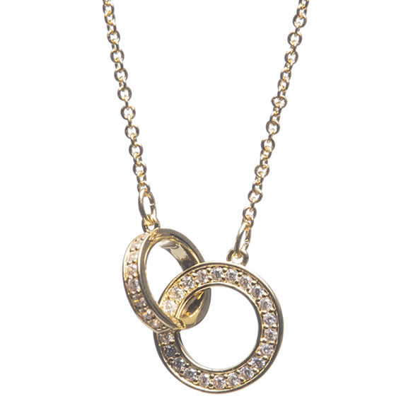 Newgrange Living - Gold Interlocking Pendant