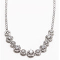 Newgrange Living - Silver Diamond Cluster Pendant