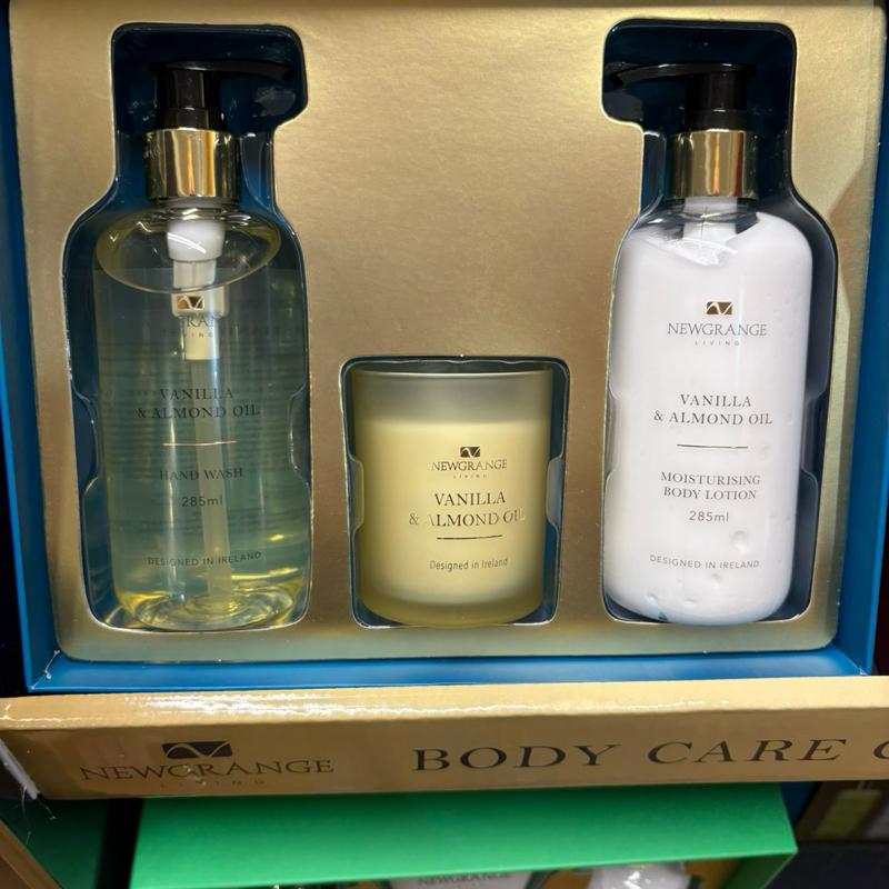 Newgrange Living - Body Care Collection Vanilla & Almond set of 3