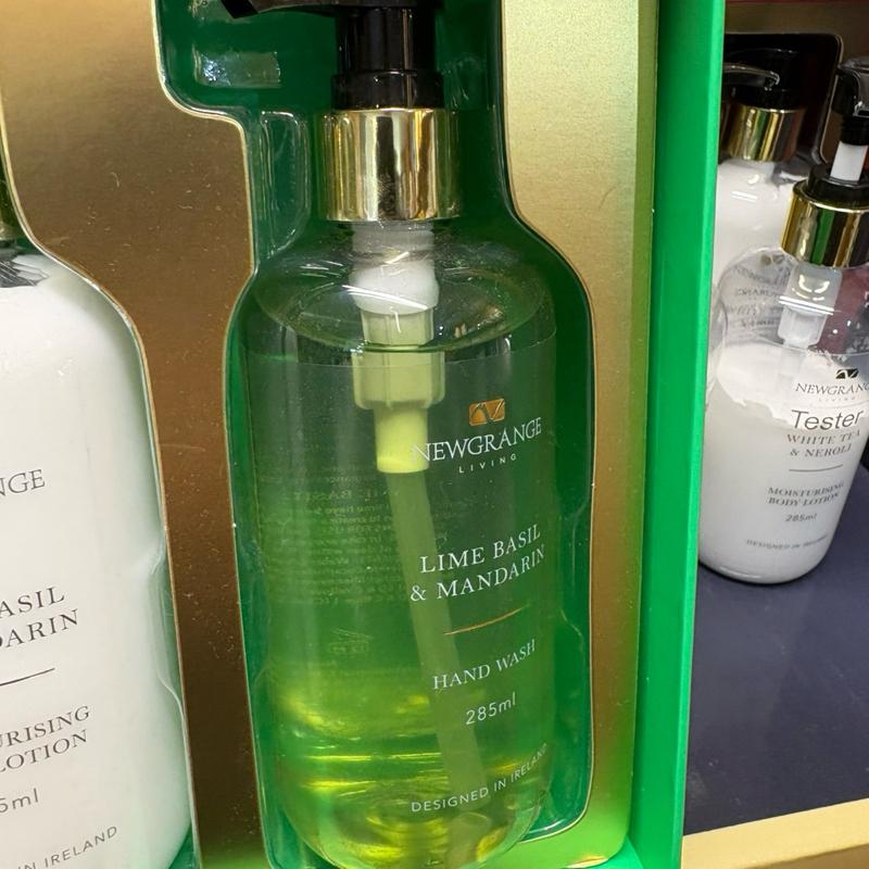 Newgrange Living - Body Care Collection Lime Basil & Mandarin set of 4