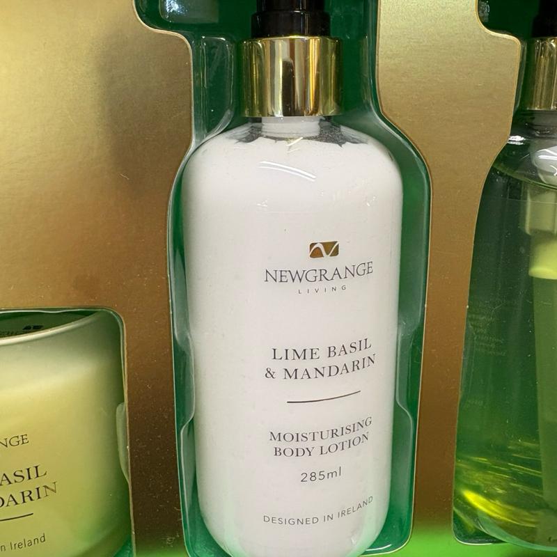 Newgrange Living - Body Care Collection Lime Basil & Mandarin set of 4