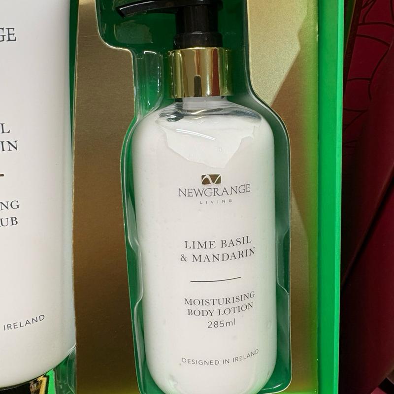 Newgrange Living - Body Care Collection Lime Basil & Mandarin set of 3