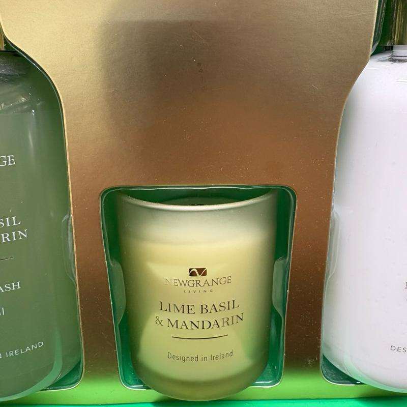 Newgrange Living - Body Care Collection Lime Basil & Mandarin set of 4